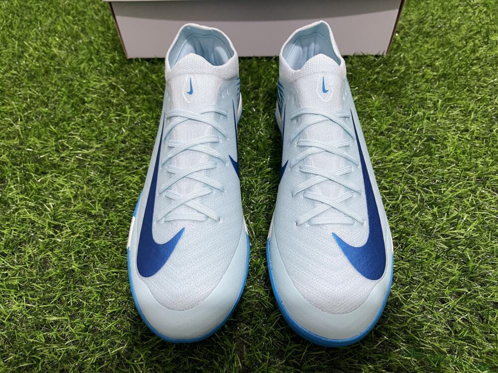 Unisex Nike Air Zoom Mercurial Vapor 16 Elite IC Football Shoes - Jade/Blue/White