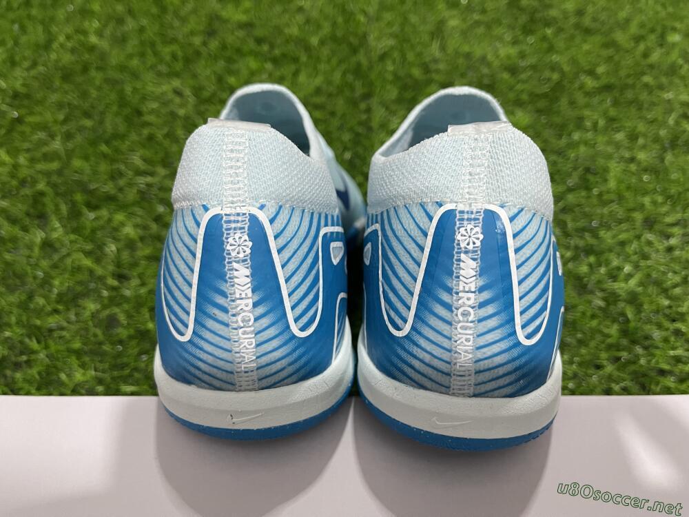 Unisex Nike Air Zoom Mercurial Vapor 16 Elite IC Football Shoes - Jade/Blue/White