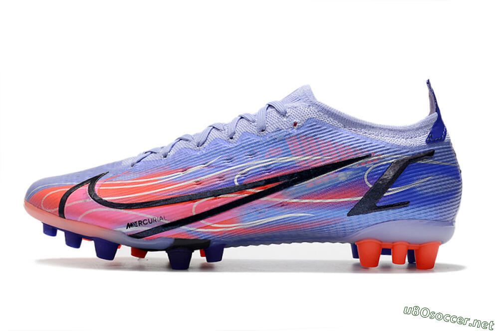 Men's Nike Mercurial Vapor 14 Elite AG Football Boots - Blue/Red/Black 0
