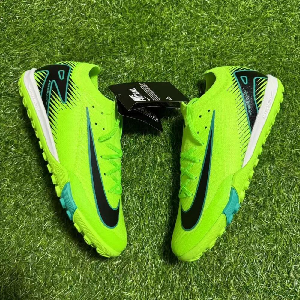 Unisex Nike Air Zoom Mercurial Vapor 16 Elite TF Football Shoes - Yellow/Black/Blue