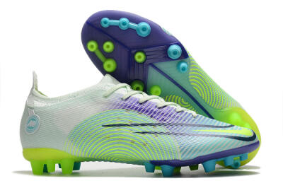 Men's Nike Mercurial Vapor 14 Elite AG Football Boots - Jade/Yellow/Blue