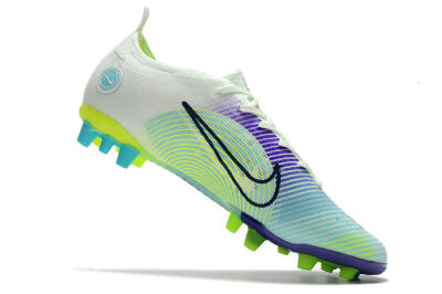 Men's Nike Mercurial Vapor 14 Elite AG Football Boots - Jade/Yellow/Blue