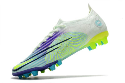Men's Nike Mercurial Vapor 14 Elite AG Football Boots - Jade/Yellow/Blue