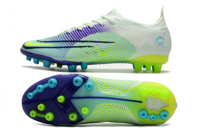 Men's Nike Mercurial Vapor 14 Elite AG Football Boots - Jade/Yellow/Blue