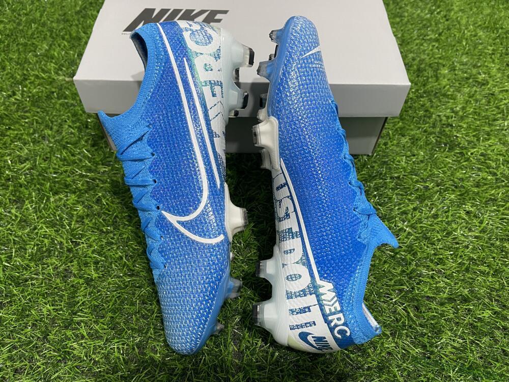 Men's Nike Mercurial Vapor 13 Elite FG Football Boots - Blue/White