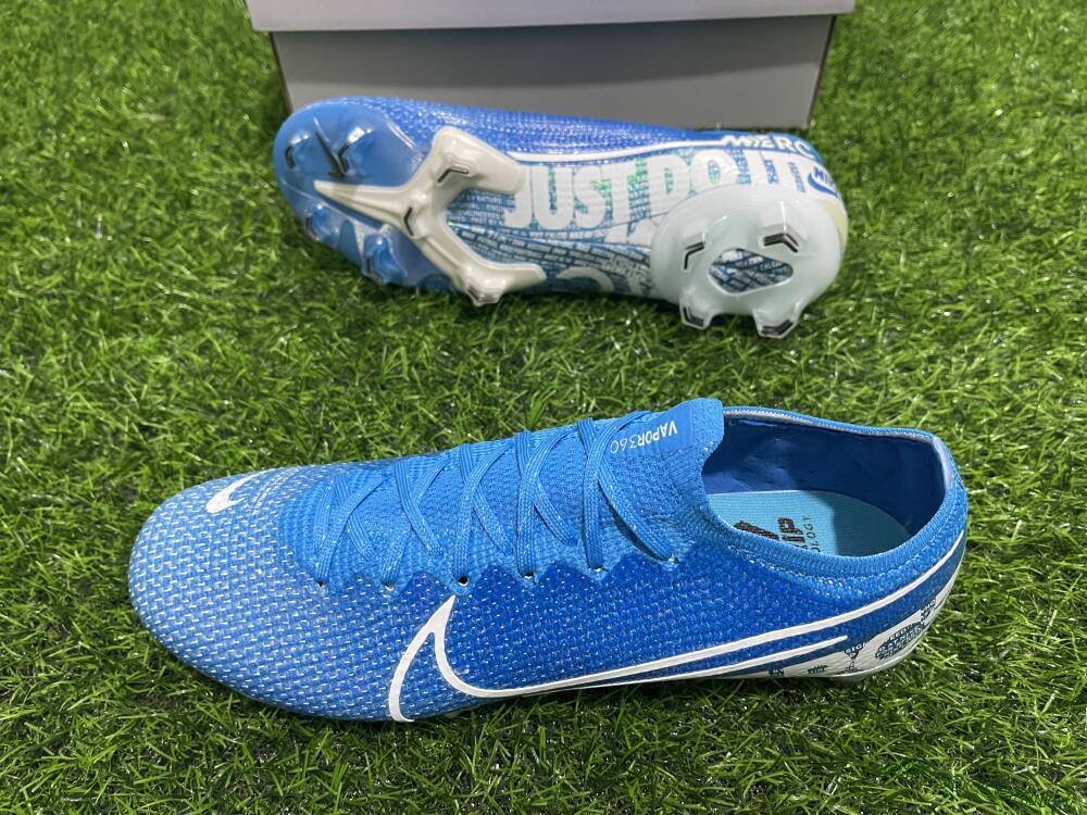 Men's Nike Mercurial Vapor 13 Elite FG Football Boots - Blue/White