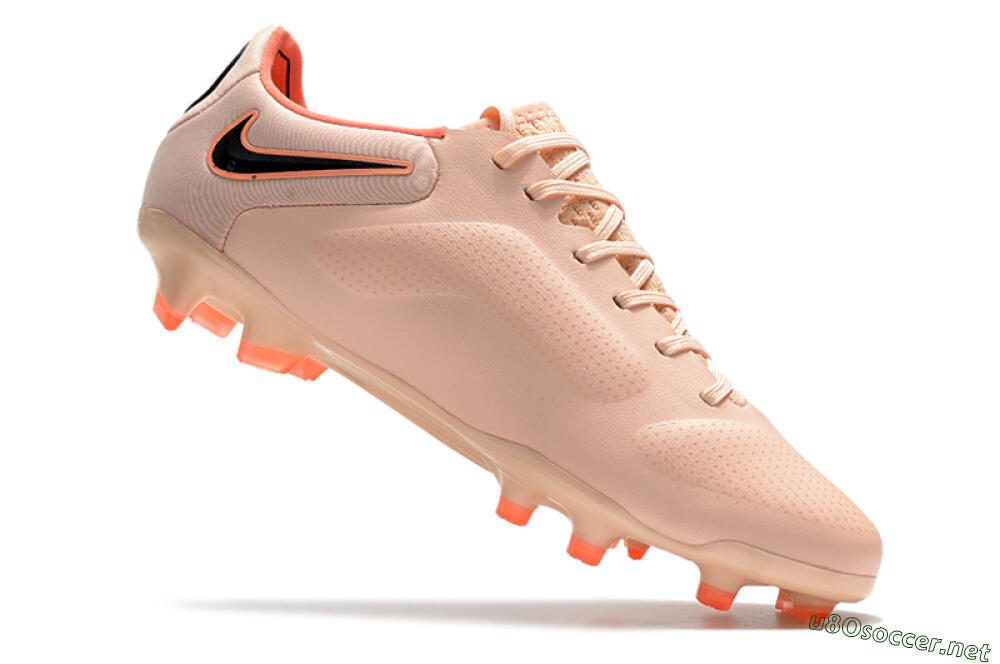 Men's Nike Tiempo Legend 9 Elite FG Football Boots - Pink/Yellow/Black 4