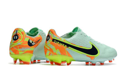 Men's Nike Tiempo Legend 9 Elite FG Football Boots - Jade/Yellow/Black
