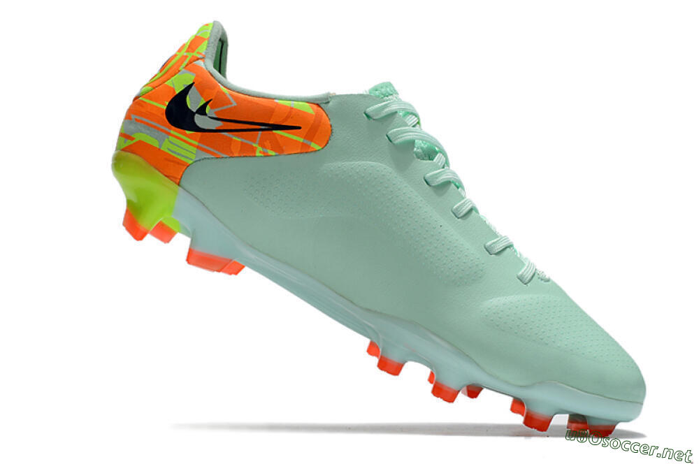 Men's Nike Tiempo Legend 9 Elite FG Football Boots - Jade/Yellow/Black 4