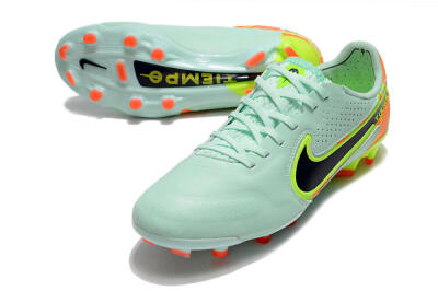 Men's Nike Tiempo Legend 9 Elite FG Football Boots - Jade/Yellow/Black
