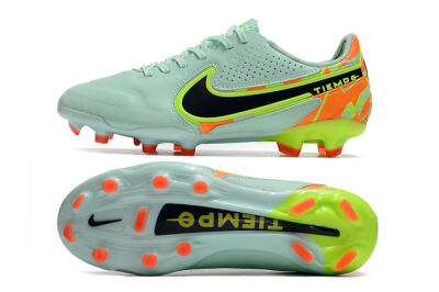 Men's Nike Tiempo Legend 9 Elite FG Football Boots - Jade/Yellow/Black