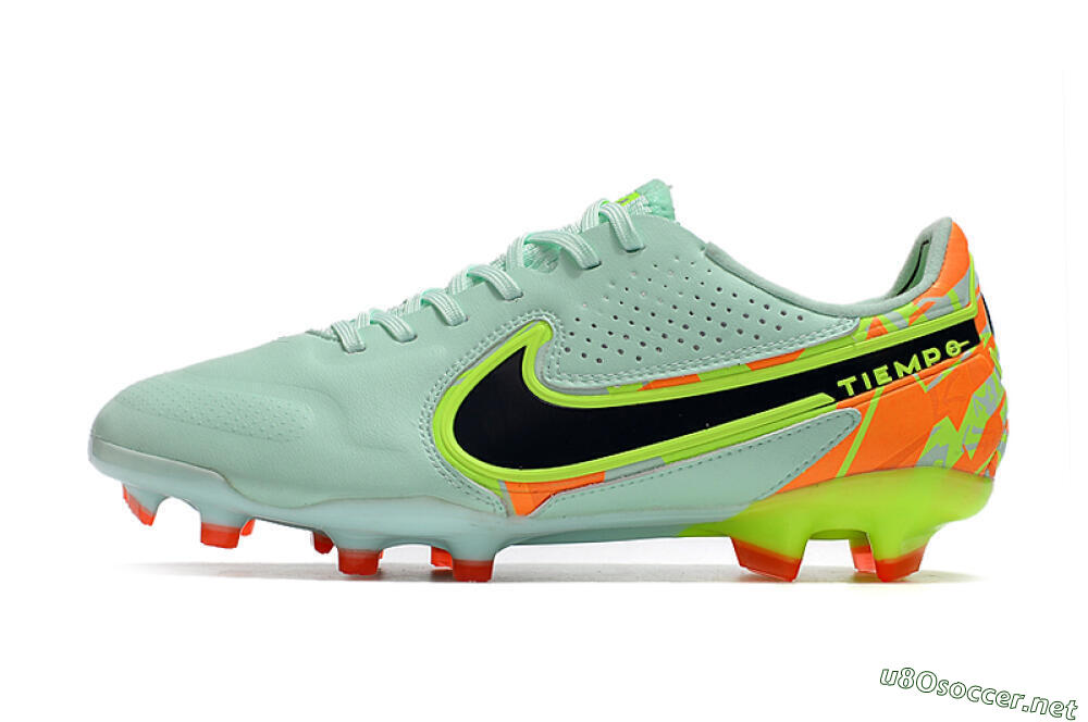 Men's Nike Tiempo Legend 9 Elite FG Football Boots - Jade/Yellow/Black 0