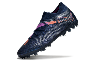 Men's Puma Future Ultimate MG Football Boots - Blue/Pink/Yellow