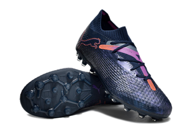 Men's Puma Future Ultimate MG Football Boots - Blue/Pink/Yellow