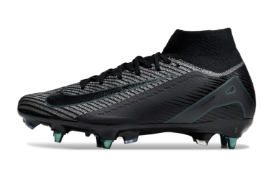 Men's Nike Air Zoom Mercurial Superfly 10 Elite SG Football Boots - Black/Jade
