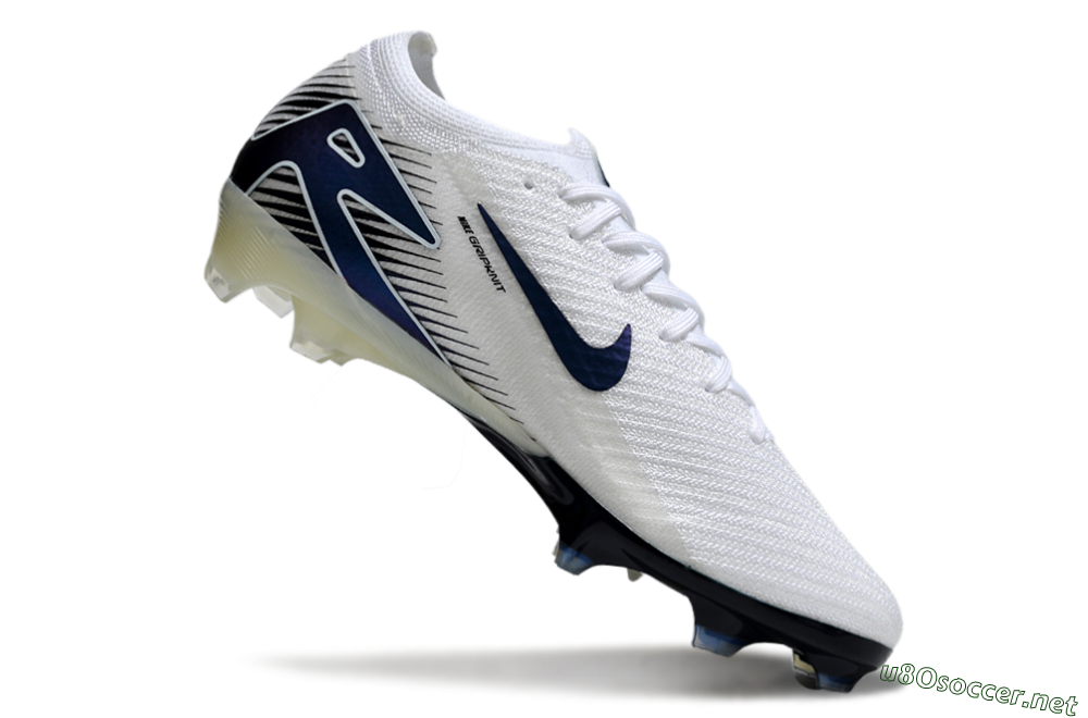 Unisex Nike Air Zoom Mercurial Vapor 16 Elite FG Football Boots - White/Blue 4