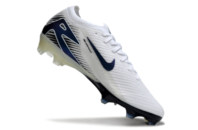 Unisex Nike Air Zoom Mercurial Vapor 16 Elite FG Football Boots - White/Blue