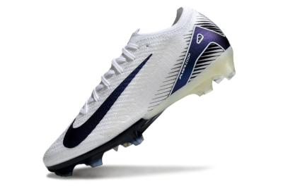Unisex Nike Air Zoom Mercurial Vapor 16 Elite FG Football Boots - White/Blue