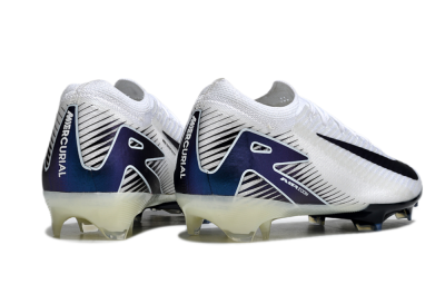 Unisex Nike Air Zoom Mercurial Vapor 16 Elite FG Football Boots - White/Blue