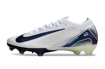 Unisex Nike Air Zoom Mercurial Vapor 16 Elite FG Football Boots - White/Blue