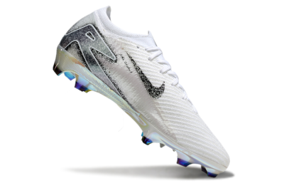 Men's Nike Air Zoom Mercurial Vapor 16 Elite FG Football Boots - White/Black/Grey