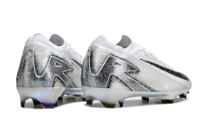 Men's Nike Air Zoom Mercurial Vapor 16 Elite FG Football Boots - White/Black/Grey
