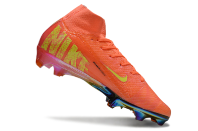 Men's Nike Air Zoom Mercurial Superfly 10 Elite FG Football Boots - Red/Yellow/Gold
