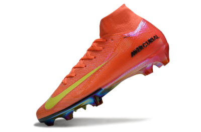 Men's Nike Air Zoom Mercurial Superfly 10 Elite FG Football Boots - Red/Yellow/Gold