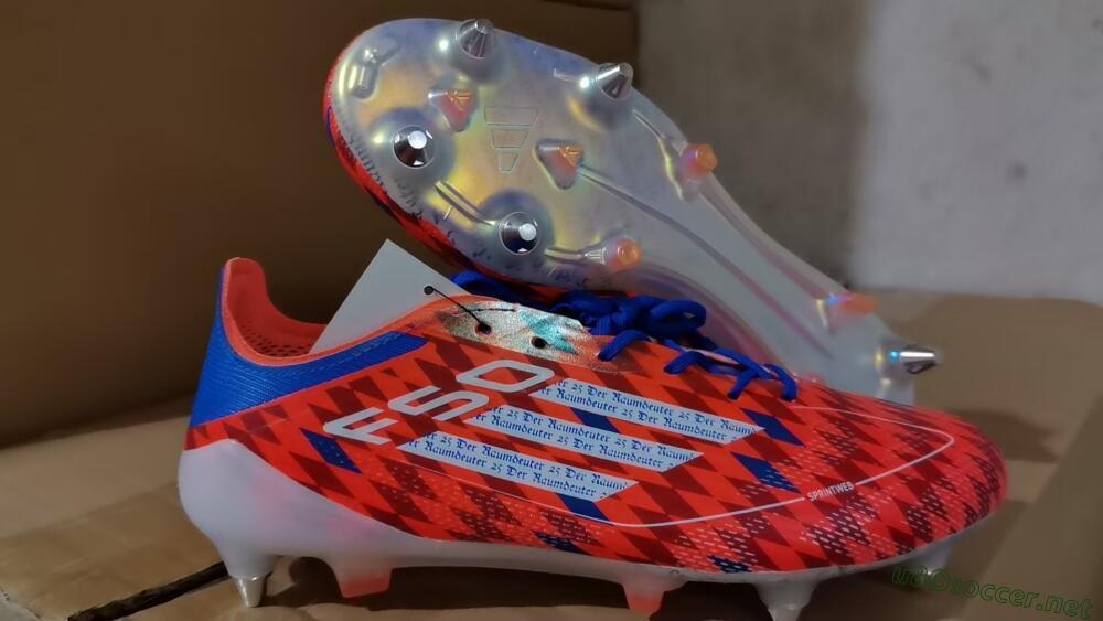 Men's Adidas F50 Elite SG Football Boots - Red/Blue/White