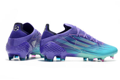 Men's Adidas X Speedflow.1 Messi FG Football Boots - Jade/Purple/Pink