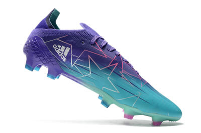 Men's Adidas X Speedflow.1 Messi FG Football Boots - Jade/Purple/Pink
