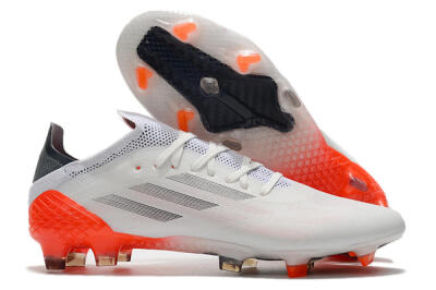 Men's Adidas X Speedflow.1 Messi FG Football Boots - White/Black/Red