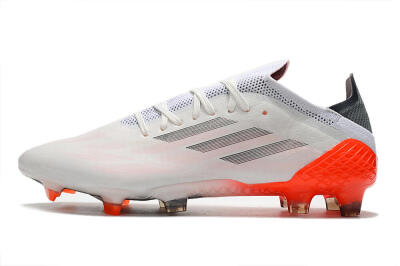 Men's Adidas X Speedflow.1 Messi FG Football Boots - White/Black/Red
