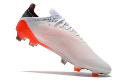 Men's Adidas X Speedflow.1 Messi FG Football Boots - White/Black/Red