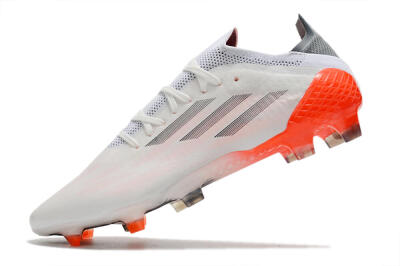 Men's Adidas X Speedflow.1 Messi FG Football Boots - White/Black/Red