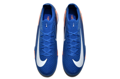 Unisex Nike Air Zoom Mercurial Vapor 16 Elite TF Football Shoes - Blue/White/Orange