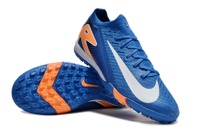 Unisex Nike Air Zoom Mercurial Vapor 16 Elite TF Football Shoes - Blue/White/Orange