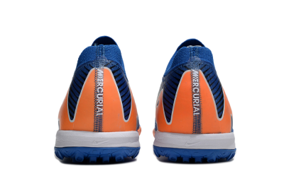 Unisex Nike Air Zoom Mercurial Vapor 16 Elite TF Football Shoes - Blue/White/Orange