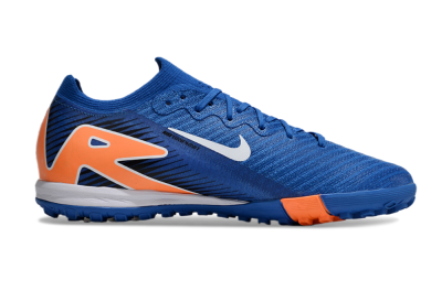 Unisex Nike Air Zoom Mercurial Vapor 16 Elite TF Football Shoes - Blue/White/Orange