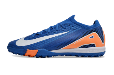 Unisex Nike Air Zoom Mercurial Vapor 16 Elite TF Football Shoes - Blue/White/Orange