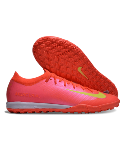 Unisex Nike Air Zoom Mercurial Vapor 16 Elite TF Football Shoes - Pink/Yellow/White