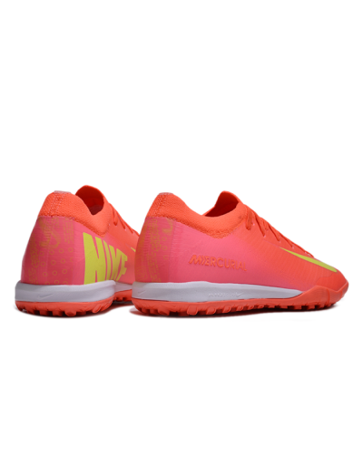Unisex Nike Air Zoom Mercurial Vapor 16 Elite TF Football Shoes - Pink/Yellow/White
