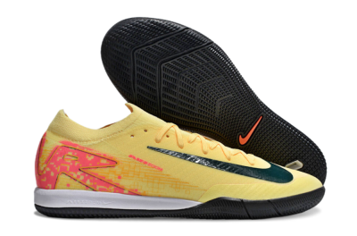 Unisex Nike Air Zoom Mercurial Vapor 16 Elite IC Football Shoes - Yellow/Black/Red