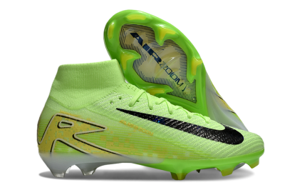 Unisex Nike Air Zoom Mercurial Superfly 10 Elite FG Football Boots - Green/Black/White