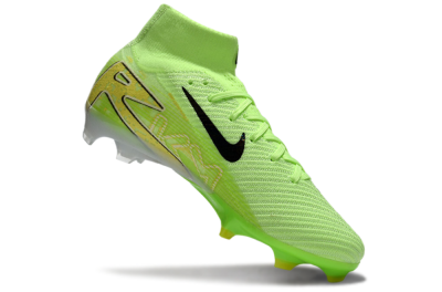 Unisex Nike Air Zoom Mercurial Superfly 10 Elite FG Football Boots - Green/Black/White