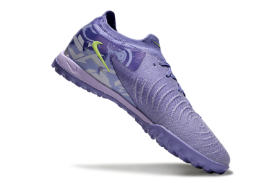 Men's Nike Phantom GX 2 Elite TF Football Shoes - Purple/Yellow/White