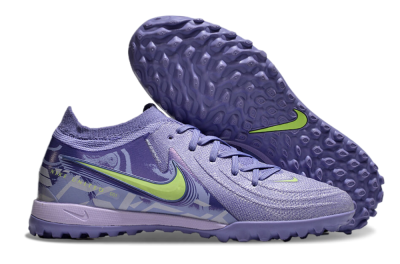 Men's Nike Phantom GX 2 Elite TF Football Shoes - Purple/Yellow/White