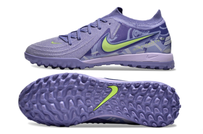 Men's Nike Phantom GX 2 Elite TF Football Shoes - Purple/Yellow/White