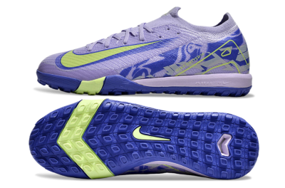 Unisex Nike Air Zoom Mercurial Vapor 16 Elite TF Football Shoes - Purple/Yellow/White