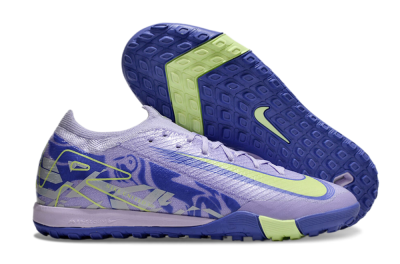 Unisex Nike Air Zoom Mercurial Vapor 16 Elite TF Football Shoes - Purple/Yellow/White